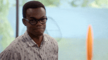 william jackson harper chidi anagon GIF by The Good Place