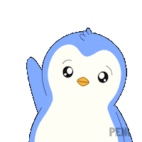You Got This Lets Go Sticker by Pudgy Penguins