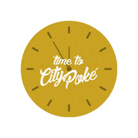 citypokees poke pokebowl citypoké Sticker