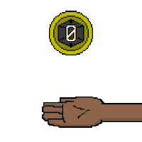 VOIDCUBE game fun money crypto Sticker