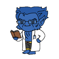 Read X-Men Sticker by Marvel Studios