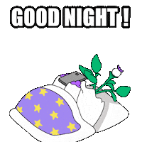Tired Good Night Sticker by Magic Eden