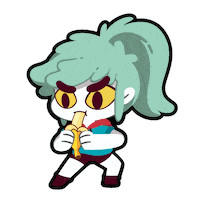 Banana Eat Sticker by ThinkBIT