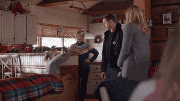 eric mabius hug GIF by Hallmark Channel