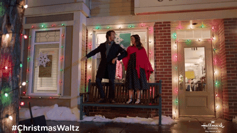 Lacey Chabert Dancing GIF by Hallmark Channel