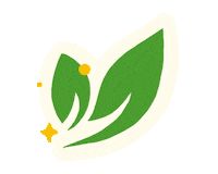 Plant Based Logo Sticker by Alba Botanica