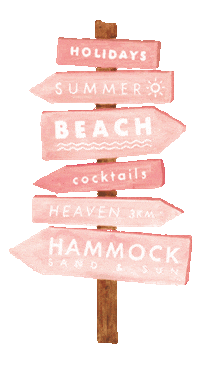 Summer Beach Sticker