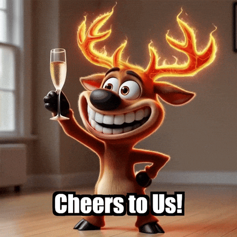 elkijahspark giphyupload celebration cartoon celebrate GIF