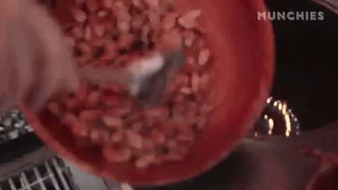 nuts roast GIF by Munchies
