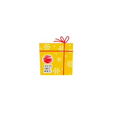 cittadelsole giphyupload gift box natale Sticker