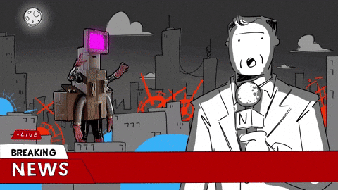 End Of The World Monster GIF by CC0 Studios