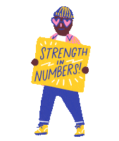 helloluckycards vote protest mail i voted Sticker