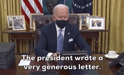Joe Biden GIF by GIPHY News