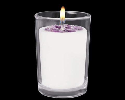 beelucia giphyupload candle crystal candles GIF
