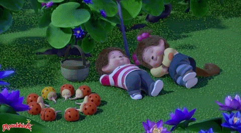 Tired Animation GIF by MONCHHICHI