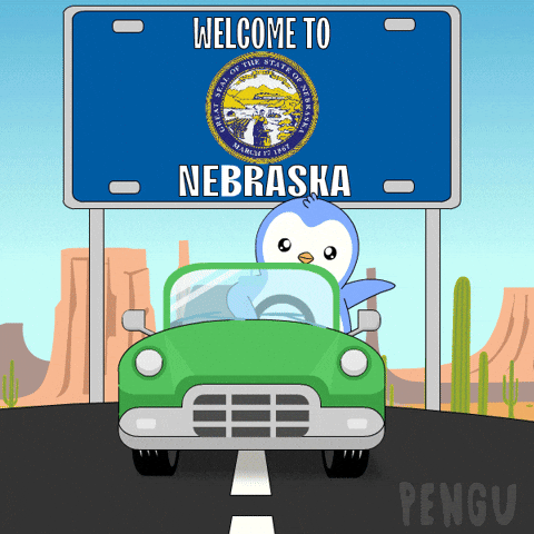 Travel Driving GIF by Pudgy Penguins