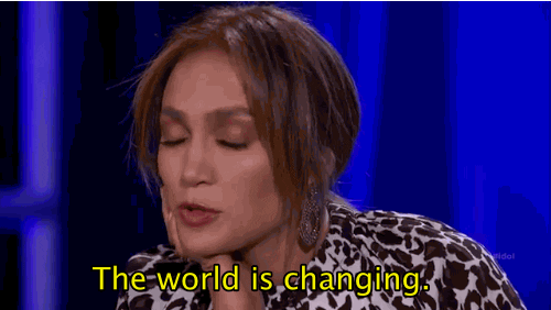 Changing Jennifer Lopez GIF by American Idol