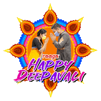 Mask Diwali Sticker by Astro Radio Malaysia