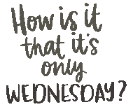 Wednesday Morning Work Sticker