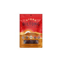 Biltong Sticker by Ayoba