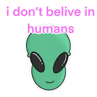 Belive Area 51 Sticker