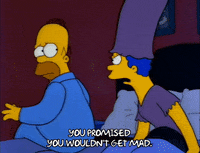 Sad Season 3 GIF by The Simpsons
