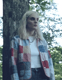 lizaanne beach vacation forest boat GIF
