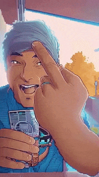 Manga Fuck You GIF by systaime
