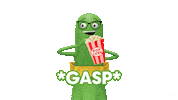 Stephen Colbert Popcorn Sticker by Cricket Wireless