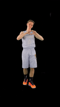 acslsports love heart basketball team GIF
