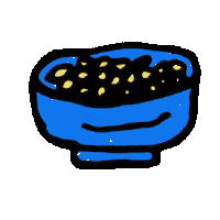 Hungry Food Sticker by Nuttz