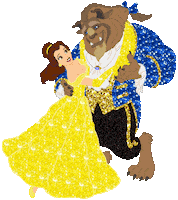 glitter dancing Sticker