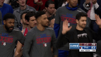 lets go applause GIF by NBA