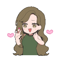 In Love Heart Sticker