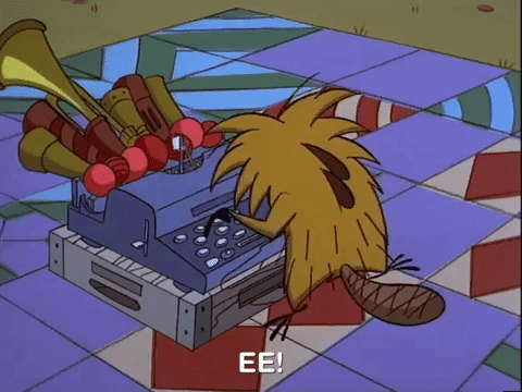 nickrewind giphydvr nicksplat angry beavers giphyab015 GIF
