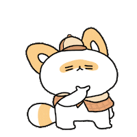 Thinking Think Sticker by Kcomics