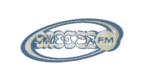 Radio Station Glitch Sticker