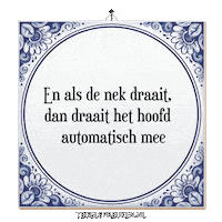 Nl Wijsheid Sticker by Tegelspreuken.nl