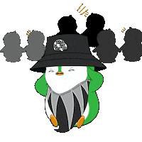 No More Fighting Sticker by Pudgy Penguins