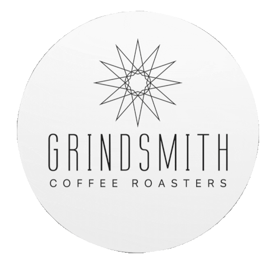 Grindsmithcoffee giphyupload grindsmithcoffee grindsmith coffee roasters grindsmith Sticker