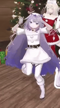 Almost Falling White Dress GIF