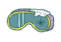 Snow Winter Sticker by Travelbase