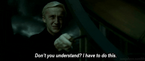 harry potter wait until my father hears about this GIF