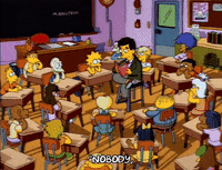 Season 2 Mr Bergstrom GIF by The Simpsons