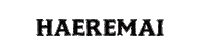 HaeremaiCloth brand welcome marca bienvenido Sticker