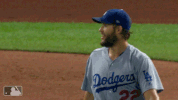 kershaw smile GIF by MLB