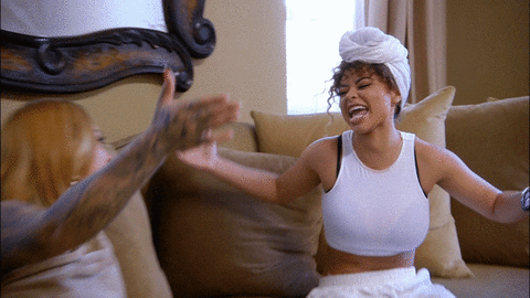 hi-five yes GIF by BET