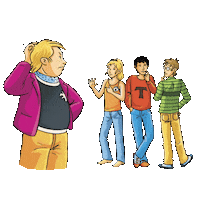 Cartoon Frage Sticker by EUROPA Hörspiele