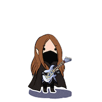 Guitars Dungeonsanddragons Sticker
