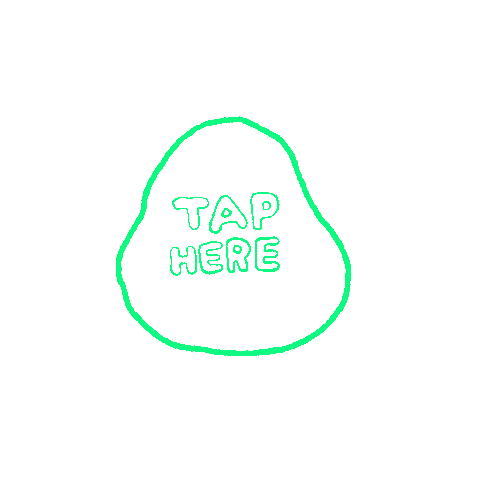 neighbor_mr_wang giphyupload point here tap Sticker